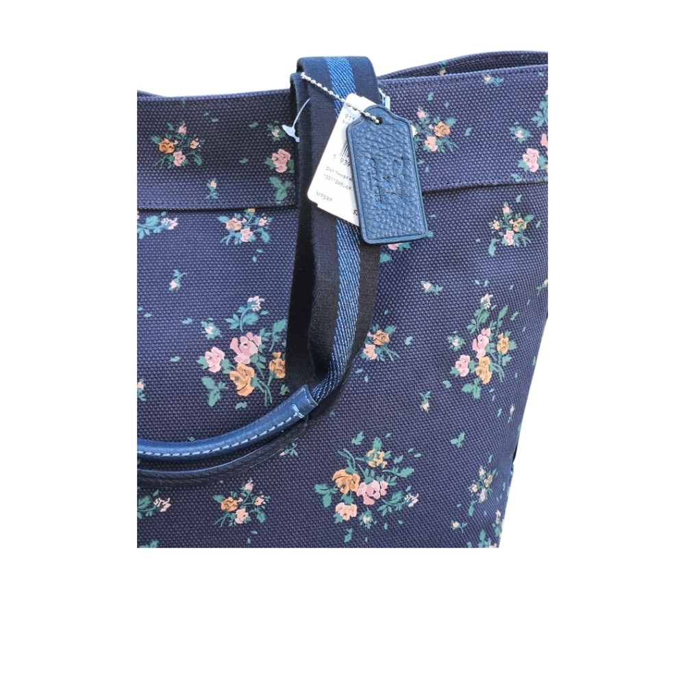 NWT NEW Coach Disney X Coach Tote With Rose Bouquet Print and Thumper RARE HTF - Picture 16 of 16